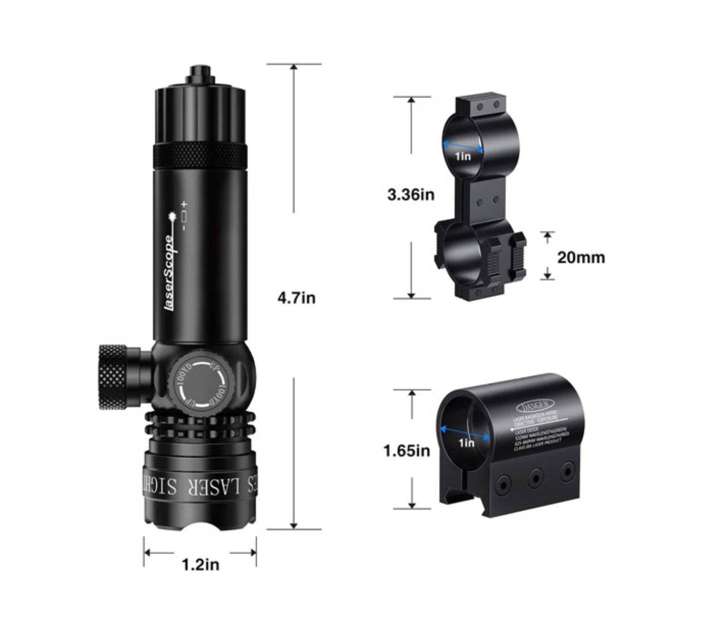 laser scope 6 لیزر اسلحه