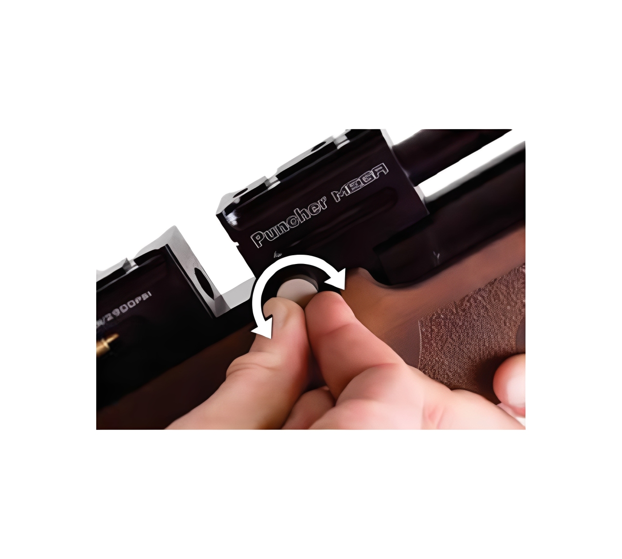 پیچ تنظیم قدرت تفنگ کرال پانچر